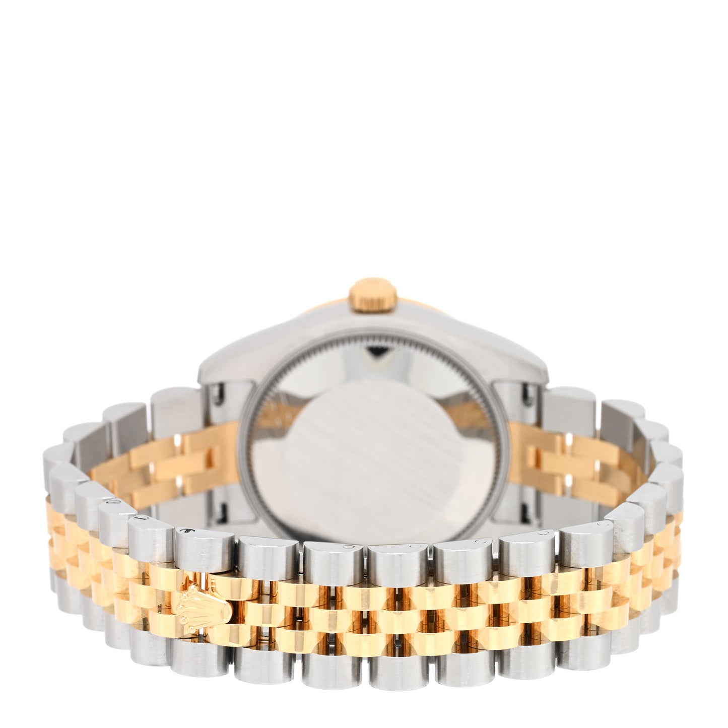 Stainless Steel 18K Yellow Gold Diamond 31mm Oyster Perpetual Datejust Watch Silver 178313