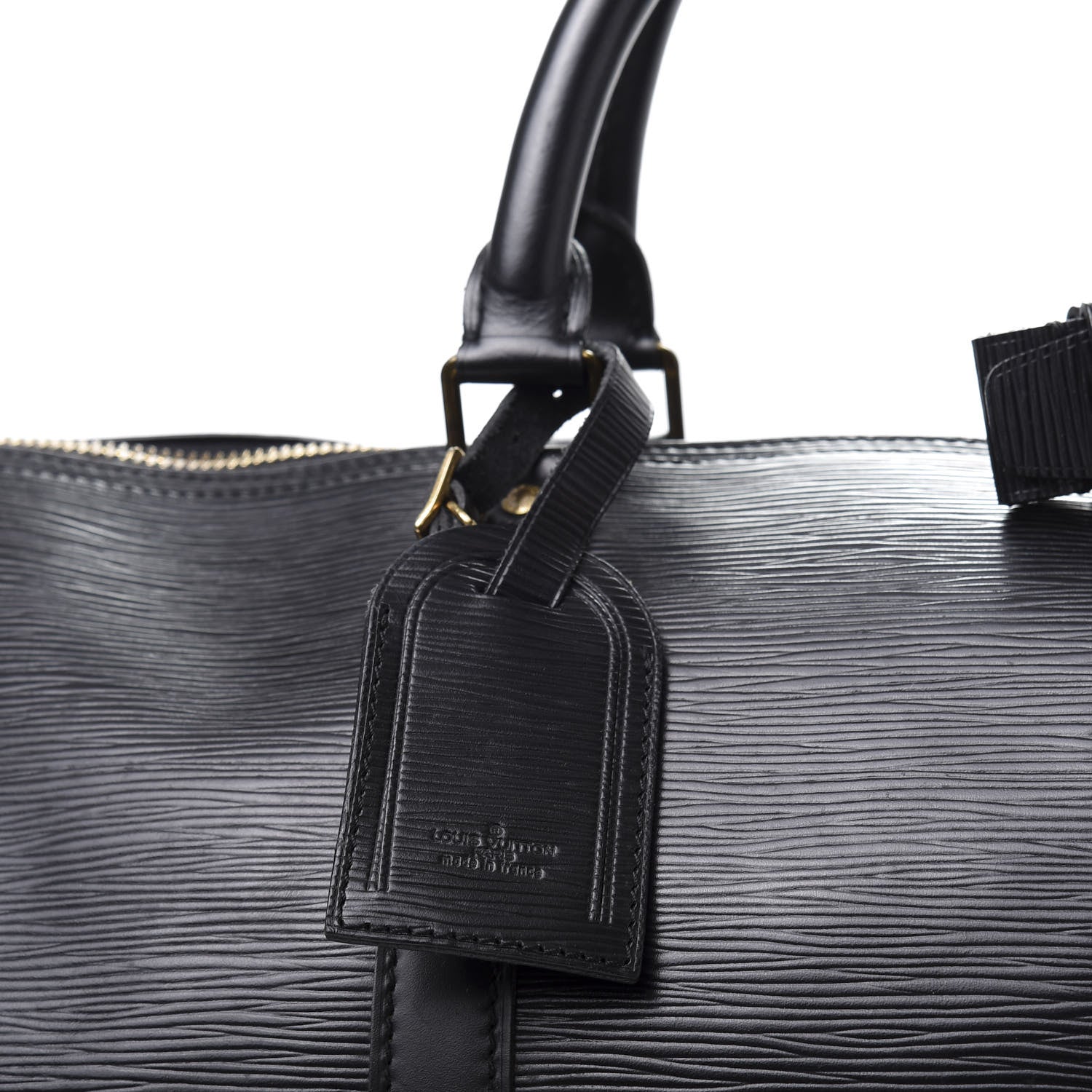 Louis Vuitton Epi Keepall 50 Black 11 of 13