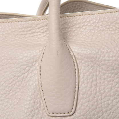Prada Cervo Deerskin Tote Talco 18 of 21
