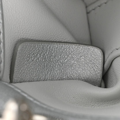 Christian Dior Laminated Lambskin Micro Lady D-Joy Silver 7 of 10