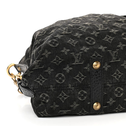 Louis Vuitton Denim Neo Cabby GM Black 5 of 11
