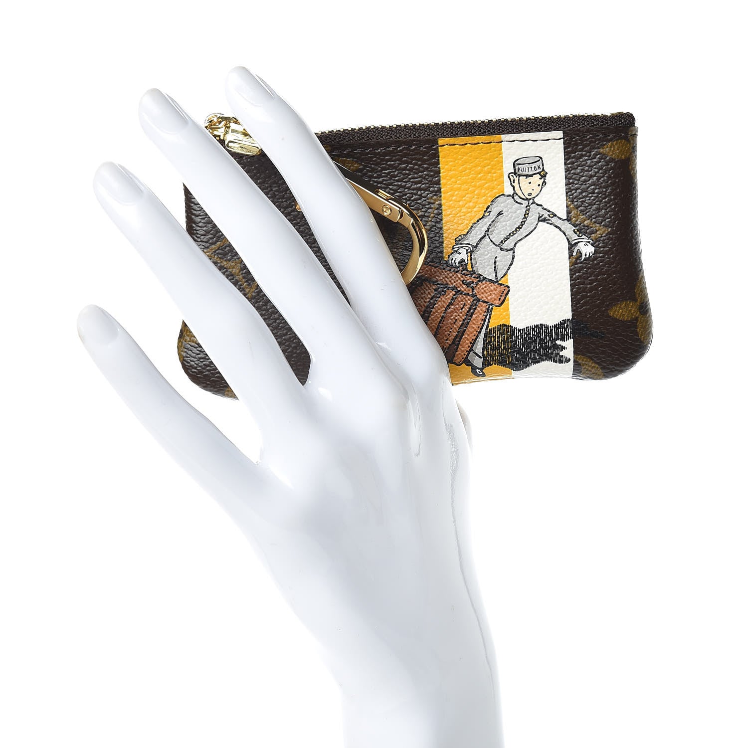 Louis Vuitton Monogram Groom Key Pouch 2 of 7