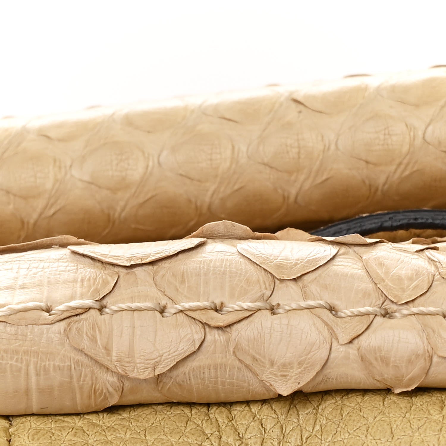 Chloe Snakeskin Medium Paraty Beige 11 of 17