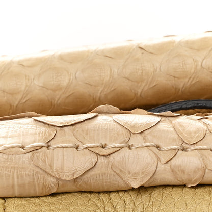 Chloe Snakeskin Medium Paraty Beige 11 of 17