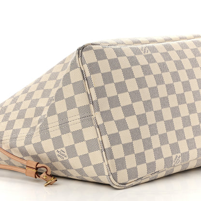 Louis Vuitton Damier Azur Neo Neverfull GM Rose Ballerine 11 of 12