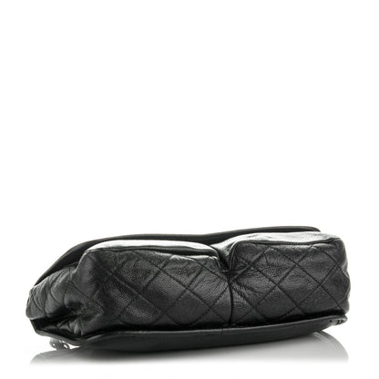 Chanel Grained Calfskin Medium Natural Beauty Flap Black 4 of 9