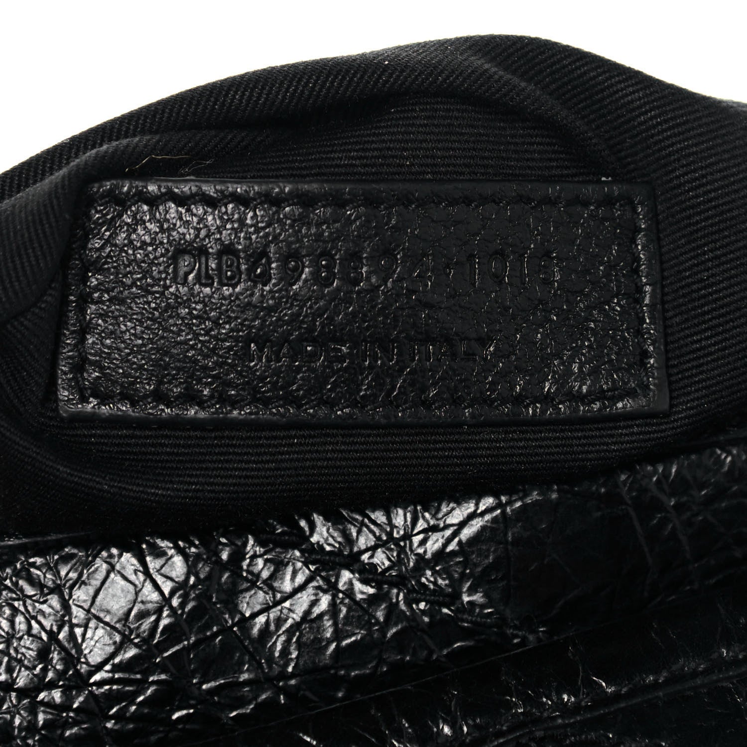 Saint Laurent Crinkled Calfskin Matelasse Monogram Medium Niki Chain Satchel Black 7 of 12