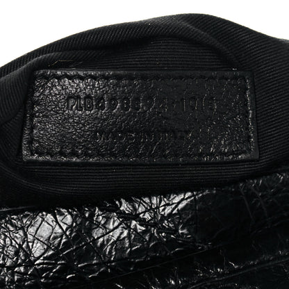 Saint Laurent Crinkled Calfskin Matelasse Monogram Medium Niki Chain Satchel Black 7 of 12