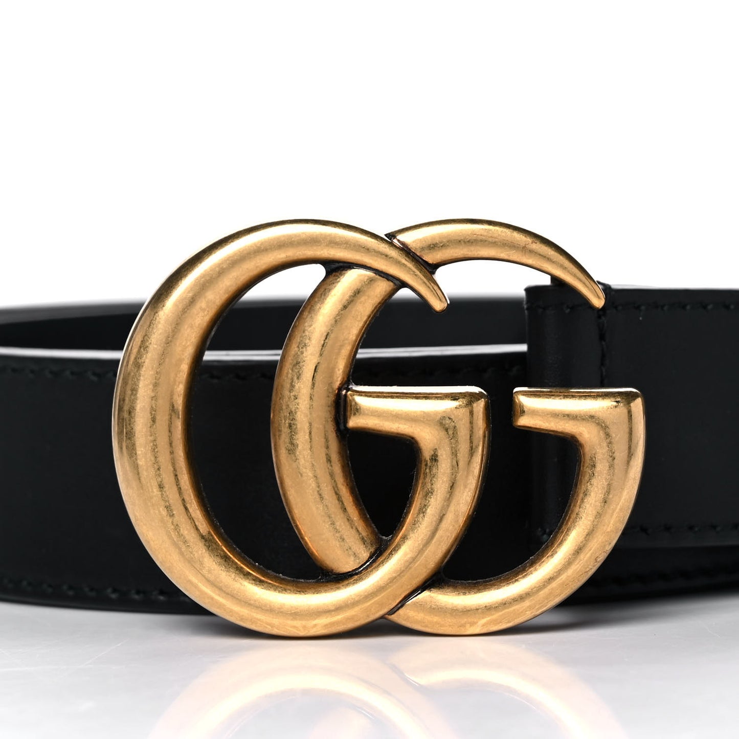 Calfskin Double G 30mm Belt 85 34 Black