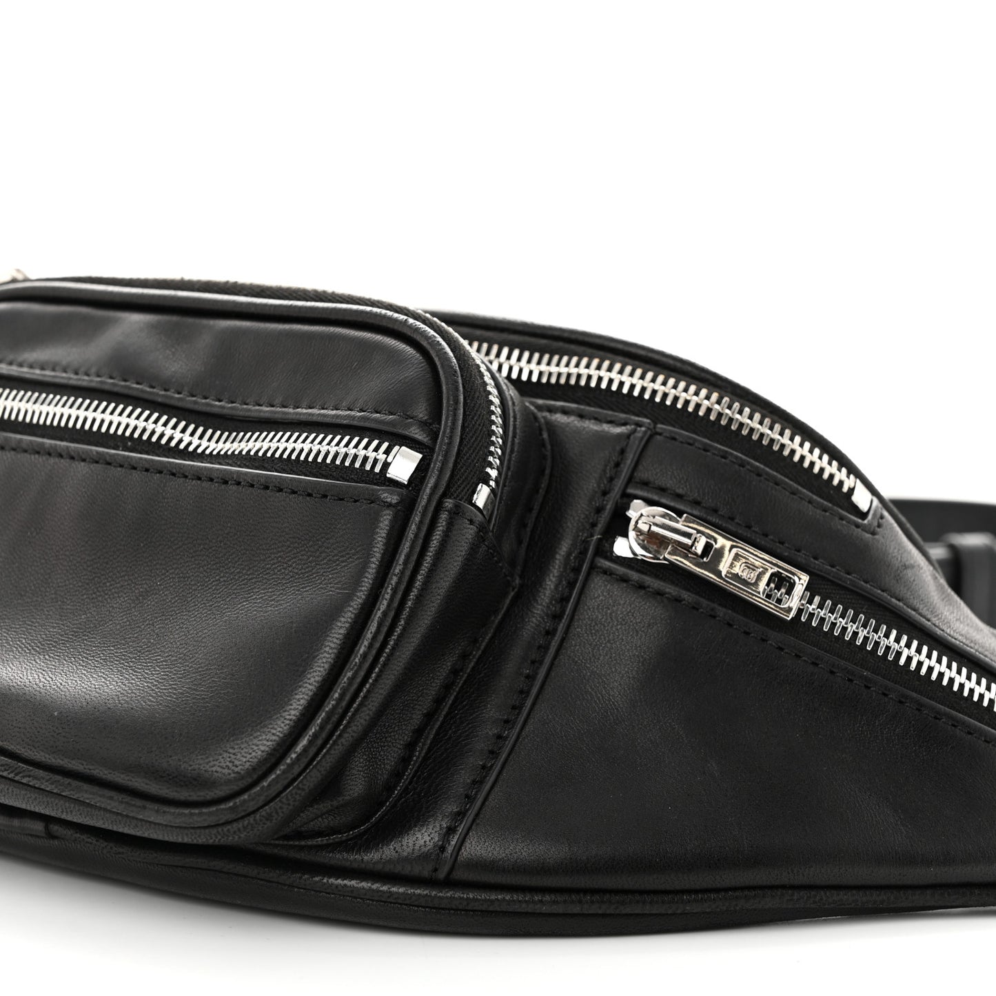 Lambskin Attica Belt Bag Black