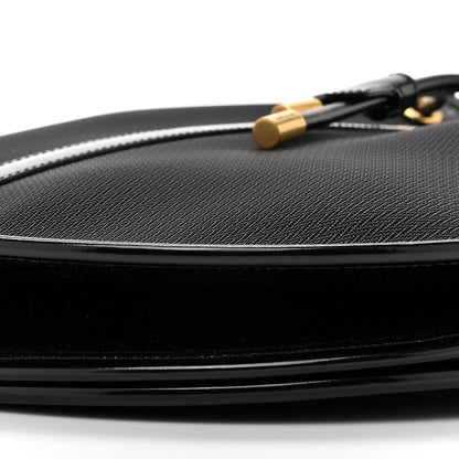 Saint Laurent Mesh Patent Daryl Shoulder Bag Black 9 of 10