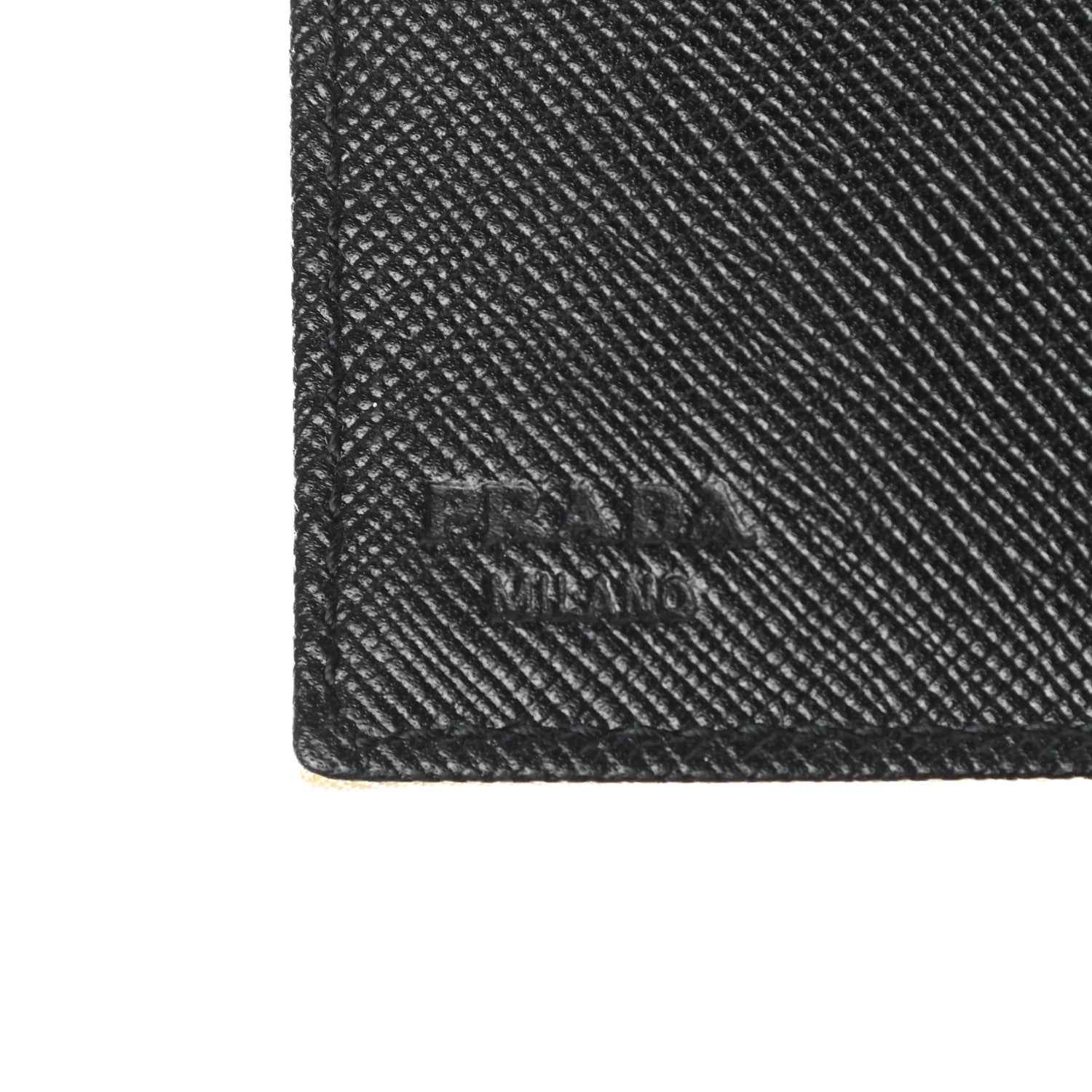 Prada Tessuto Nylon Saffiano Tri-Fold Compact Wallet Lavanda 6 of 7