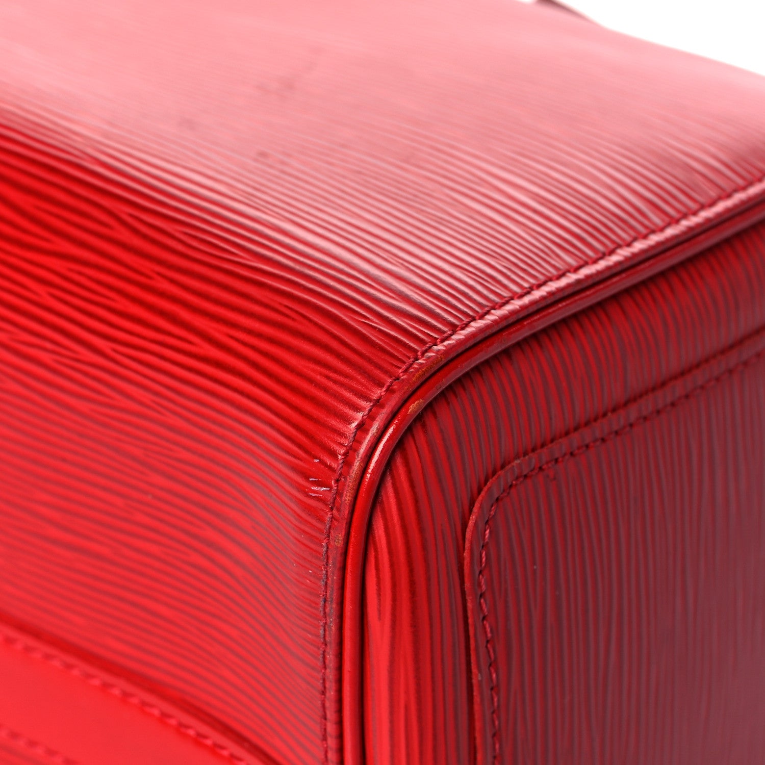 Louis Vuitton Epi Speedy 30 Castillan Red 9 of 18