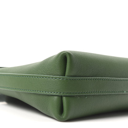 Salvatore Ferragamo Calfskin Small Hug Messenger Bag Forest Green 9 of 10