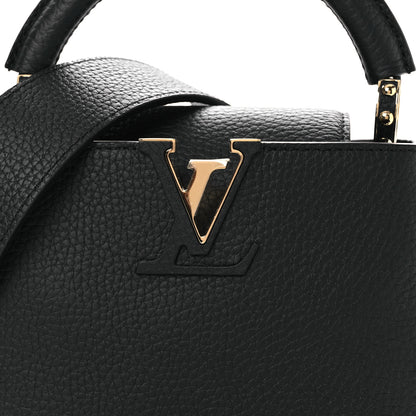 Louis Vuitton Taurillon Mini Capucines Black 7 of 11