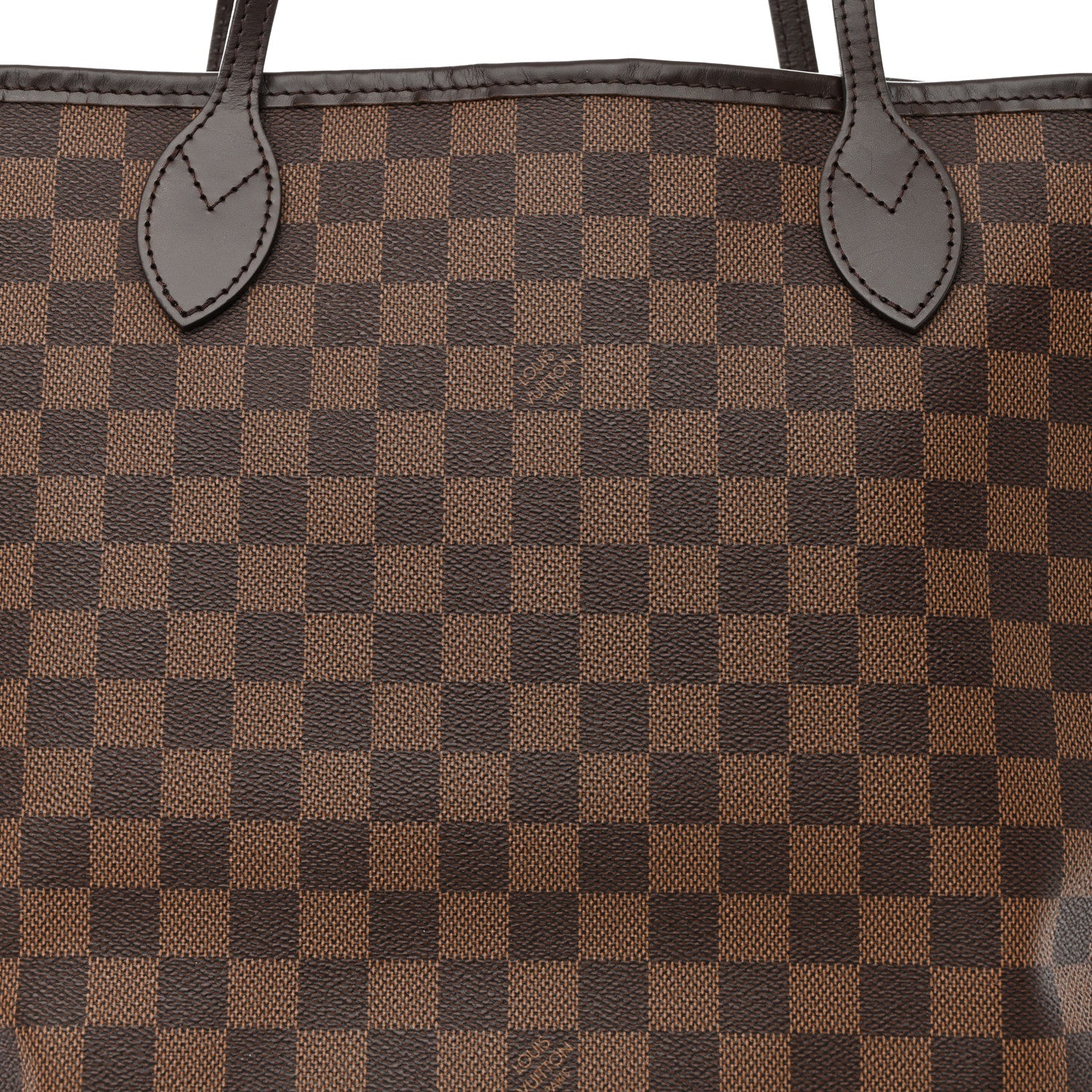 Louis Vuitton Damier Ebene Neo Neverfull MM Rose Ballerine 9 of 14