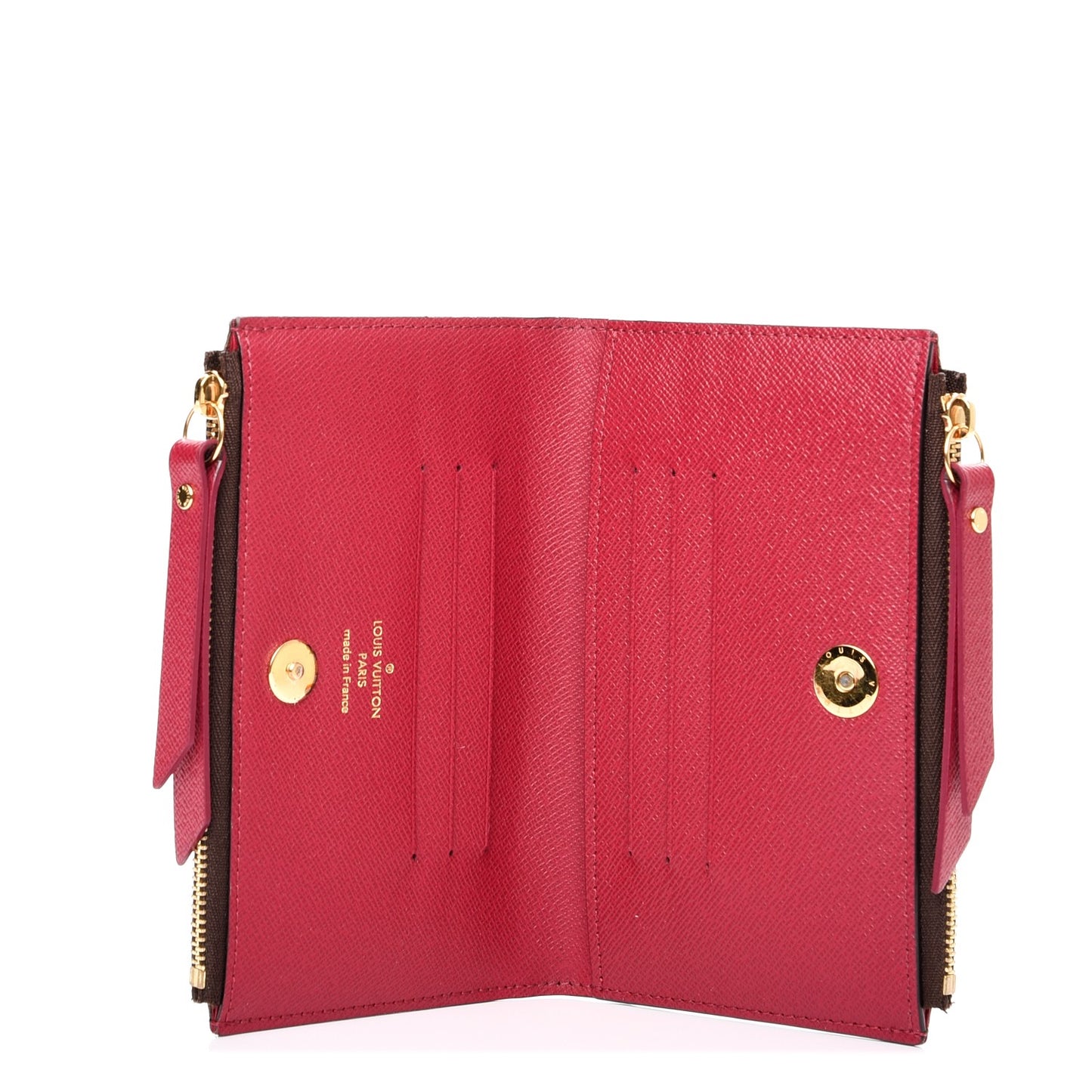 Monogram Adele Compact Wallet Fuchsia