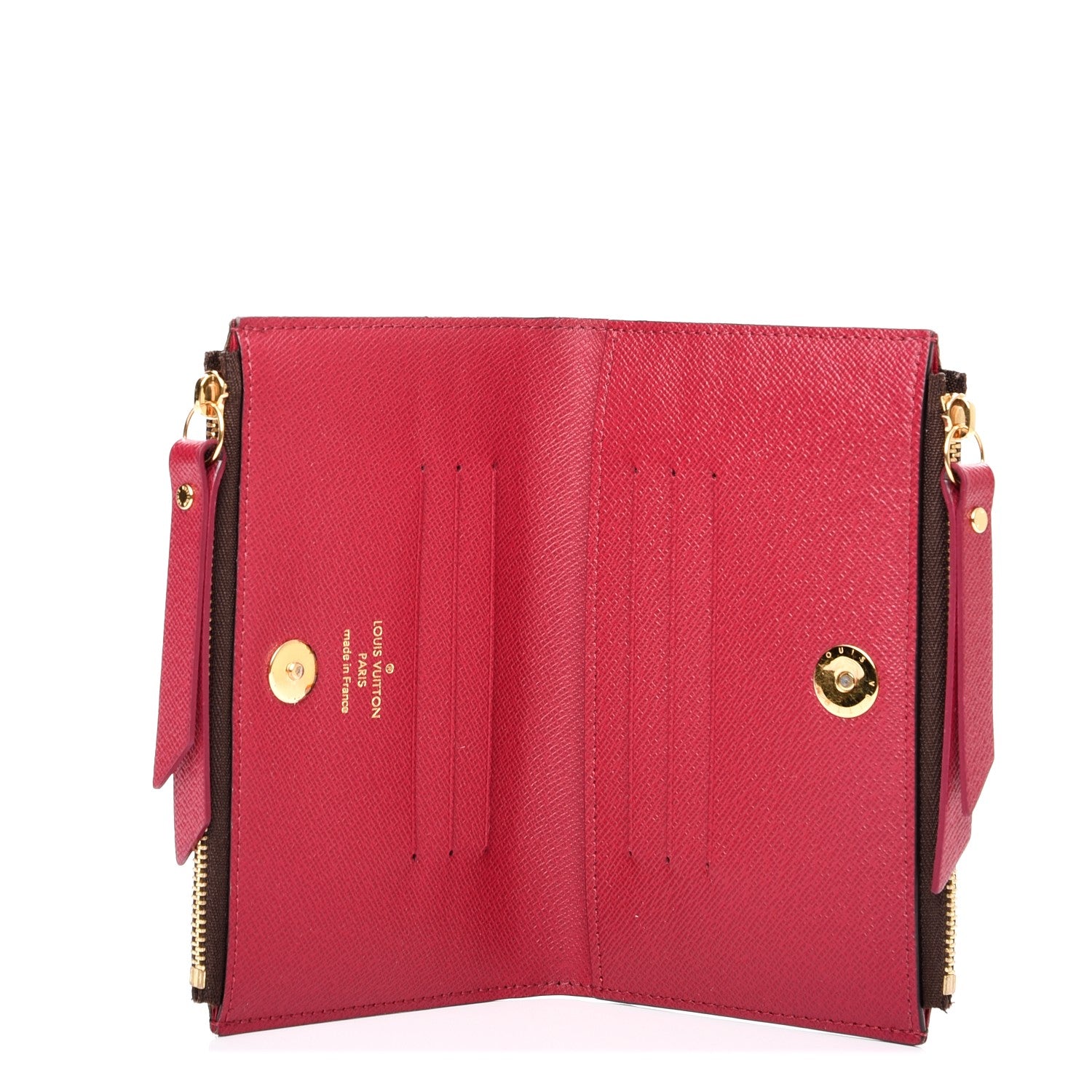 Louis Vuitton Monogram Adele Compact Wallet Fuchsia 5 of 7