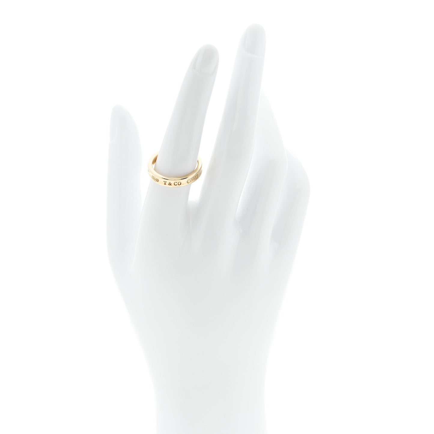 18K Yellow Gold Narrow 1837 Ring 55 7.25