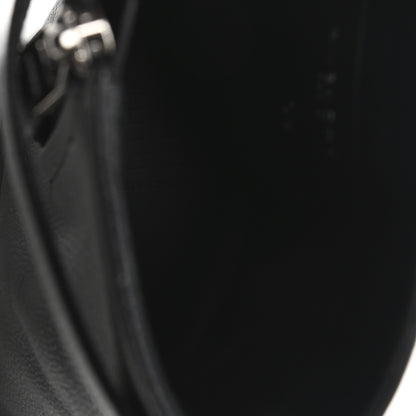 Givenchy Grained Calfskin Shark Lock Biker Ankle Boots 38 Black 9 of 10