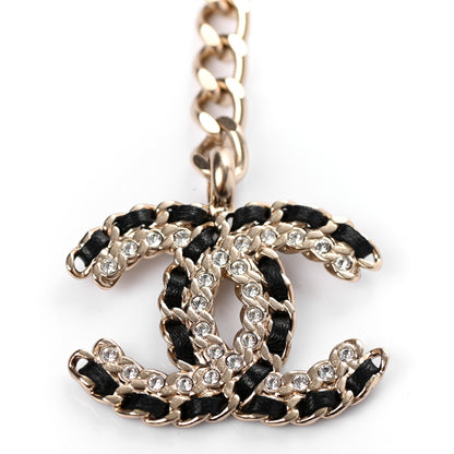 Chanel Lambskin Pearl Chain CC Fancy Belt Black Gold 3 of 4