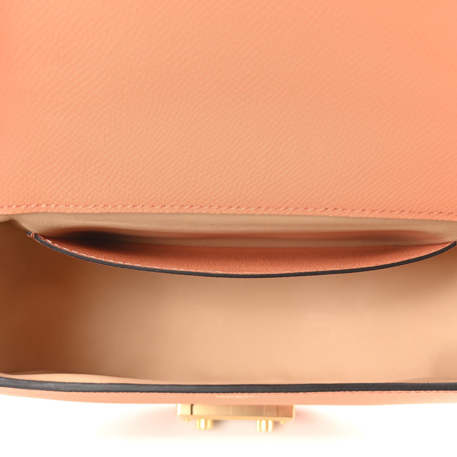 Moynat Carat Calfskin Flori PM Orange 6 of 10