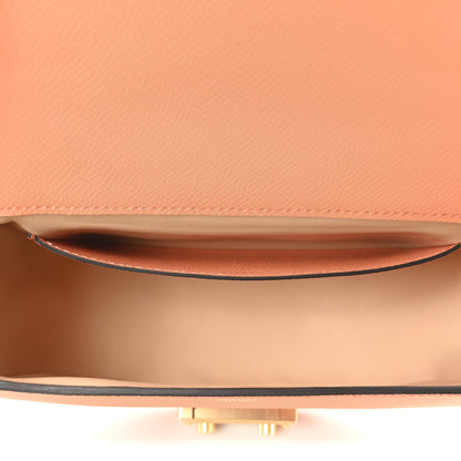 Moynat Carat Calfskin Flori PM Orange 6 of 10
