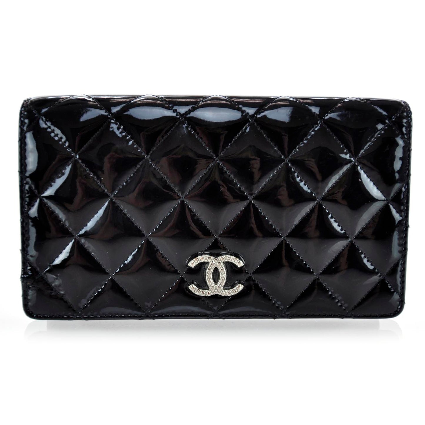 Patent Yen Wallet Black