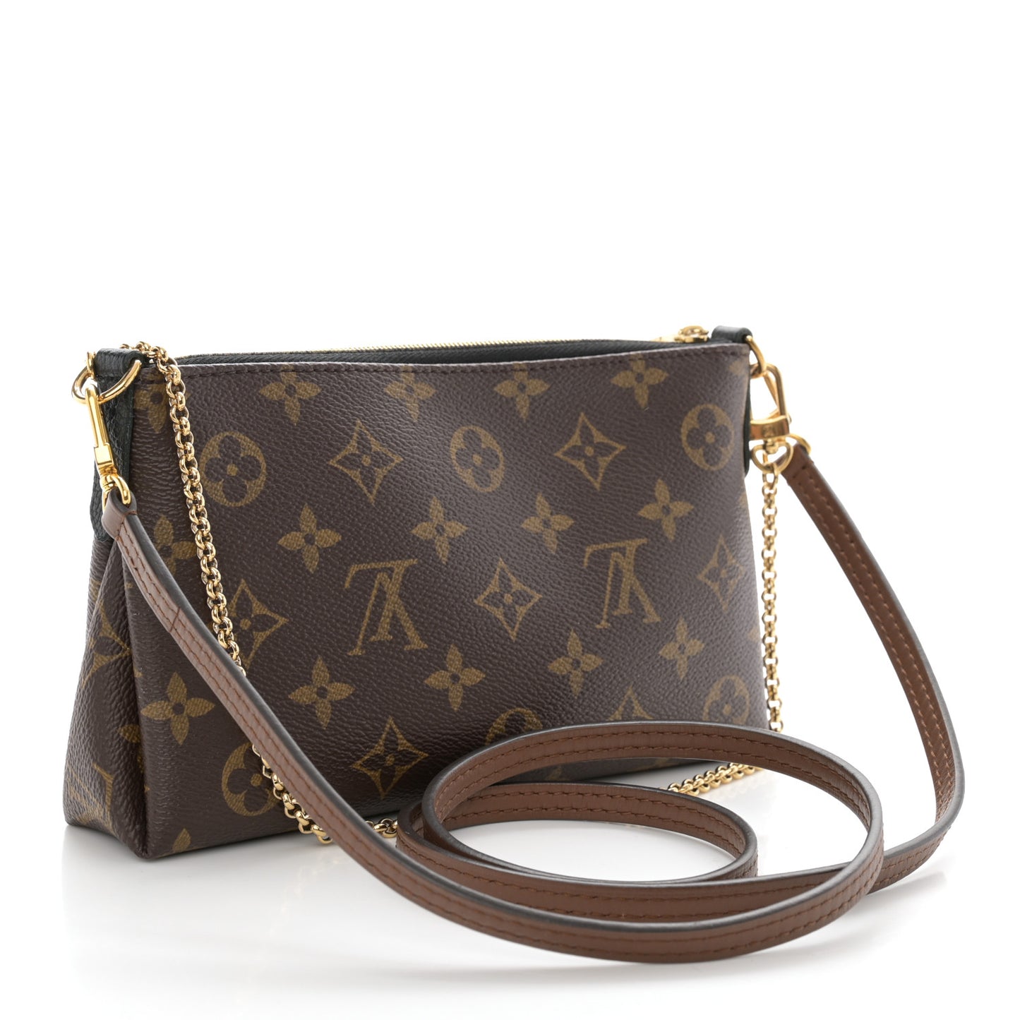 Monogram Pallas Clutch Black