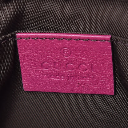 Gucci Soft Patent Soho Cosmetic Case Bright Bougainvillea 6 of 9