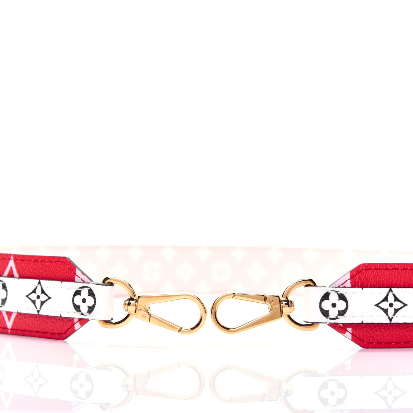 Monogram Giant Bandouliere Shoulder Strap Rouge