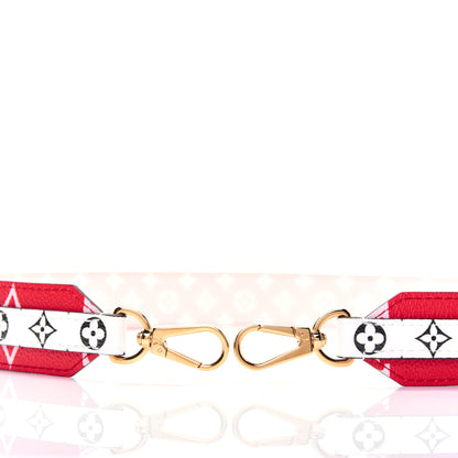 Louis Vuitton Monogram Giant Bandouliere Shoulder Strap Rouge 3 of 5