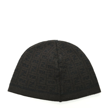 Fendi Cashmere Wool Beanie Tobacco 3 of 5