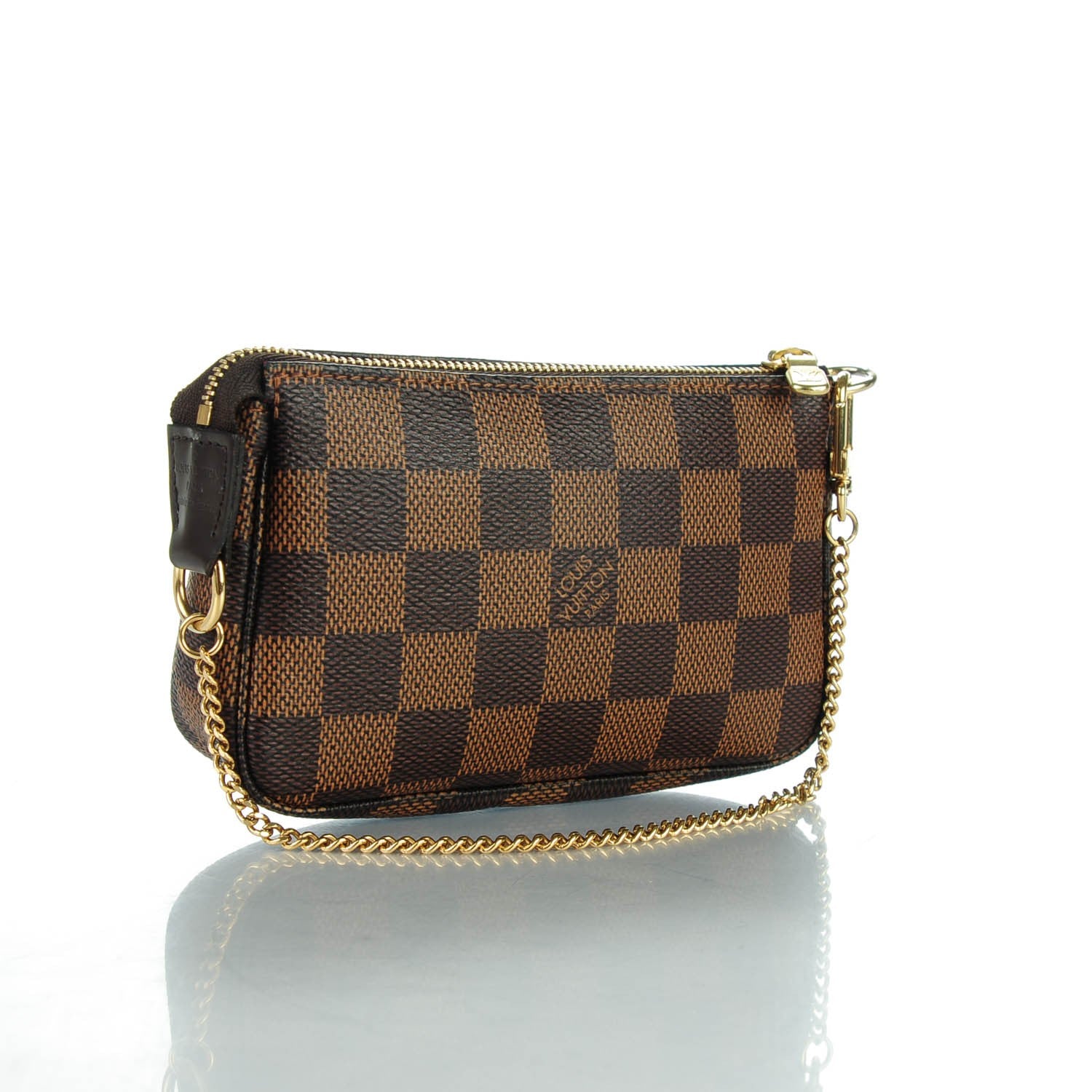 Louis Vuitton Damier Ebene Mini Pochette Accessories 3 of 7