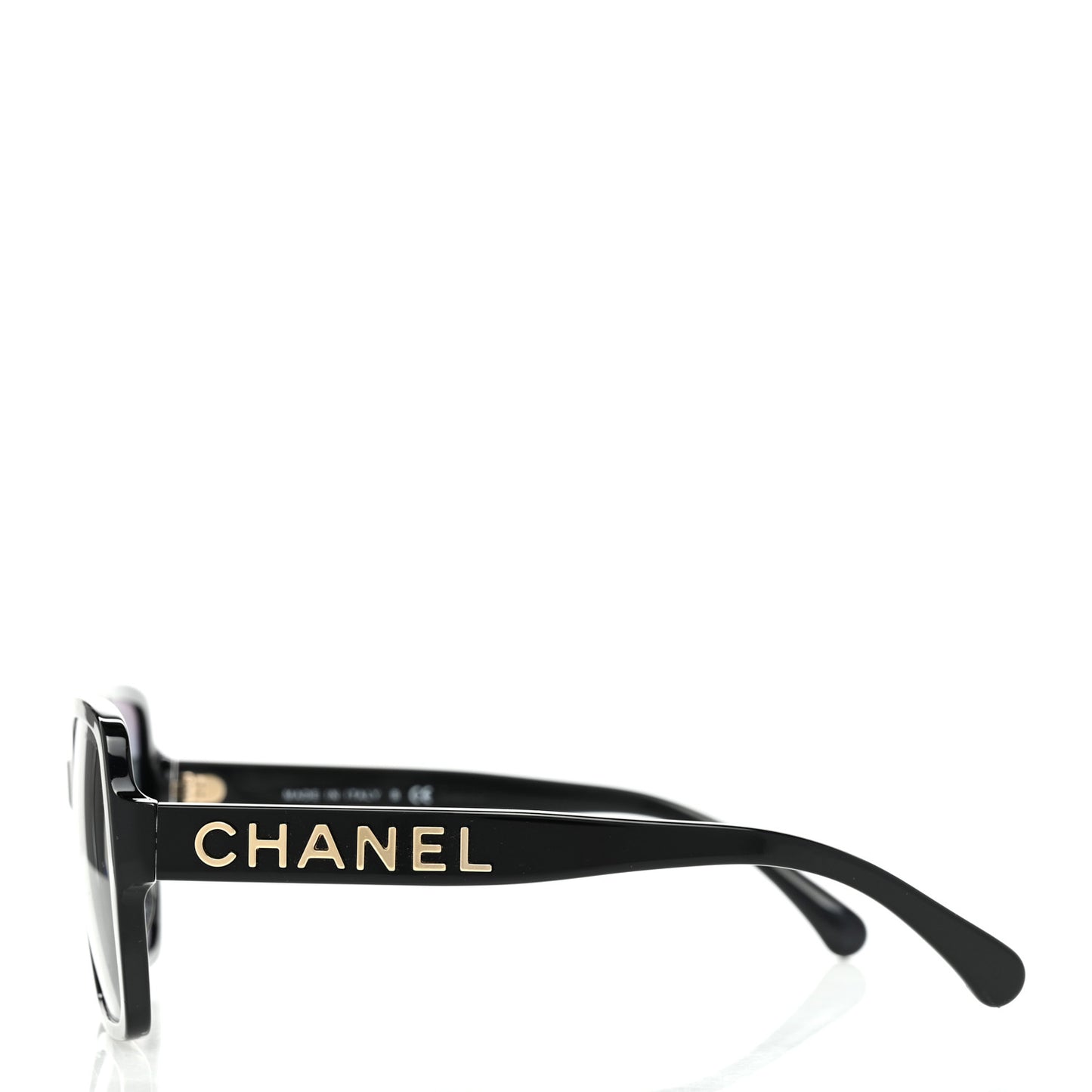 Acetate Square Sunglasses 5408-A Black