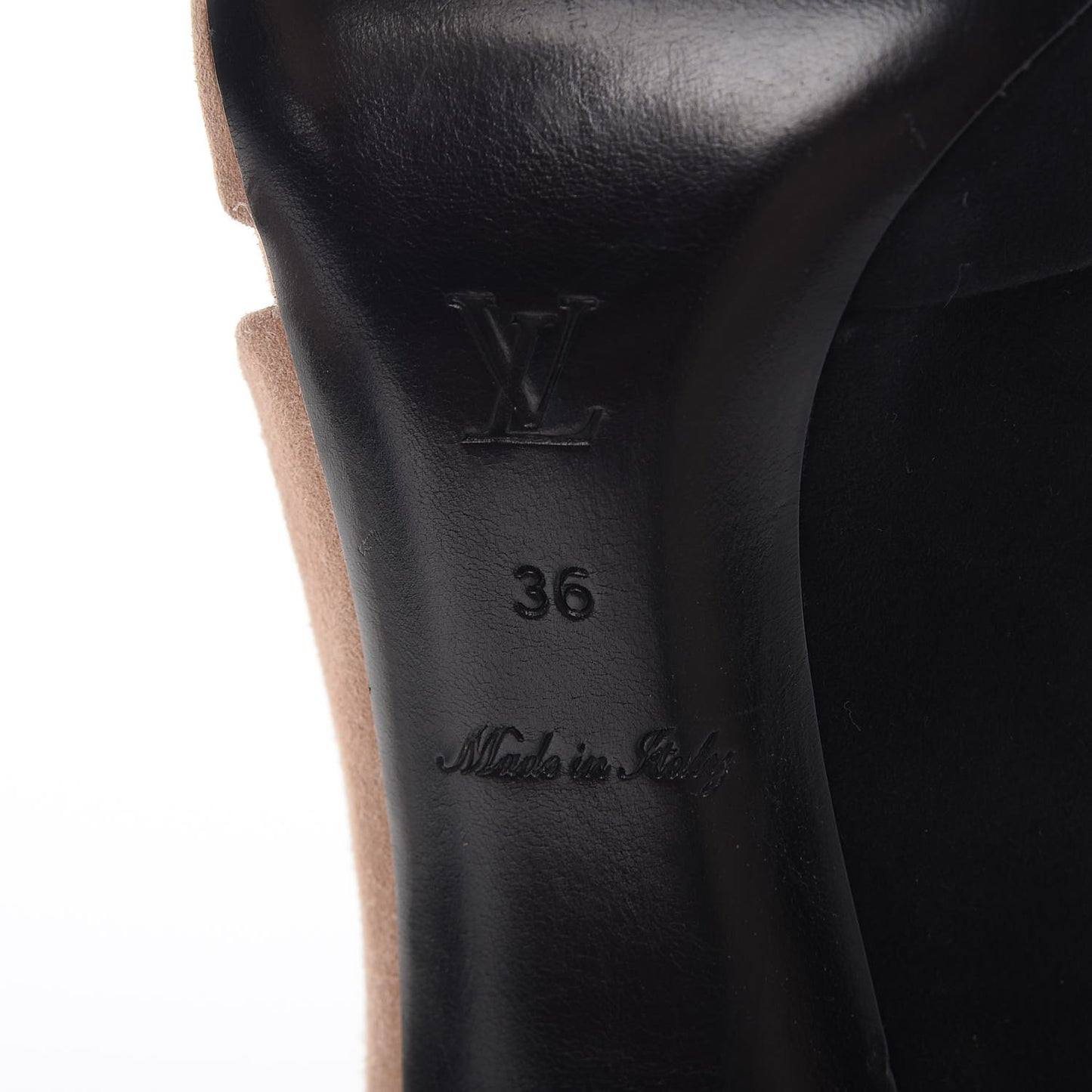 Suede Pumps 36 Black Nude