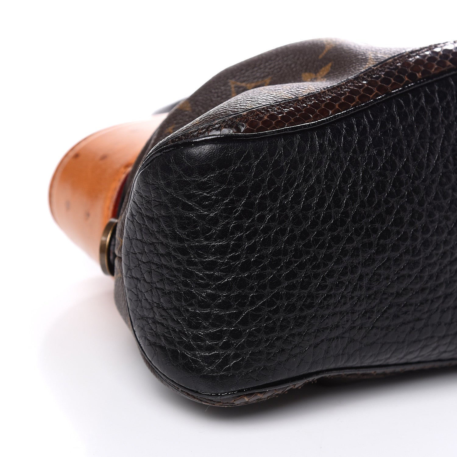 Louis Vuitton Monogram Ostrich Macha Waltz 8 of 12