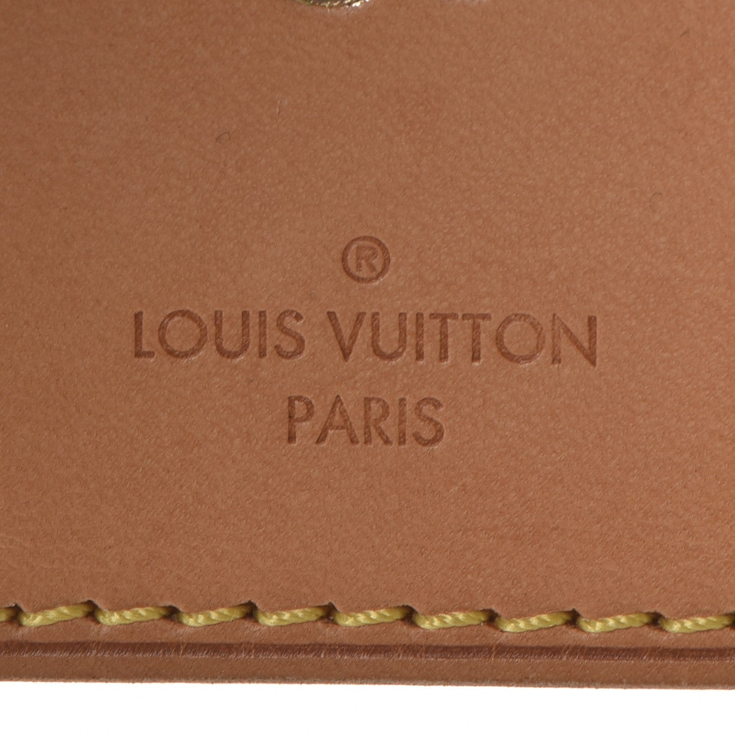 Louis Vuitton Vachetta Luggage Tag 3 of 4