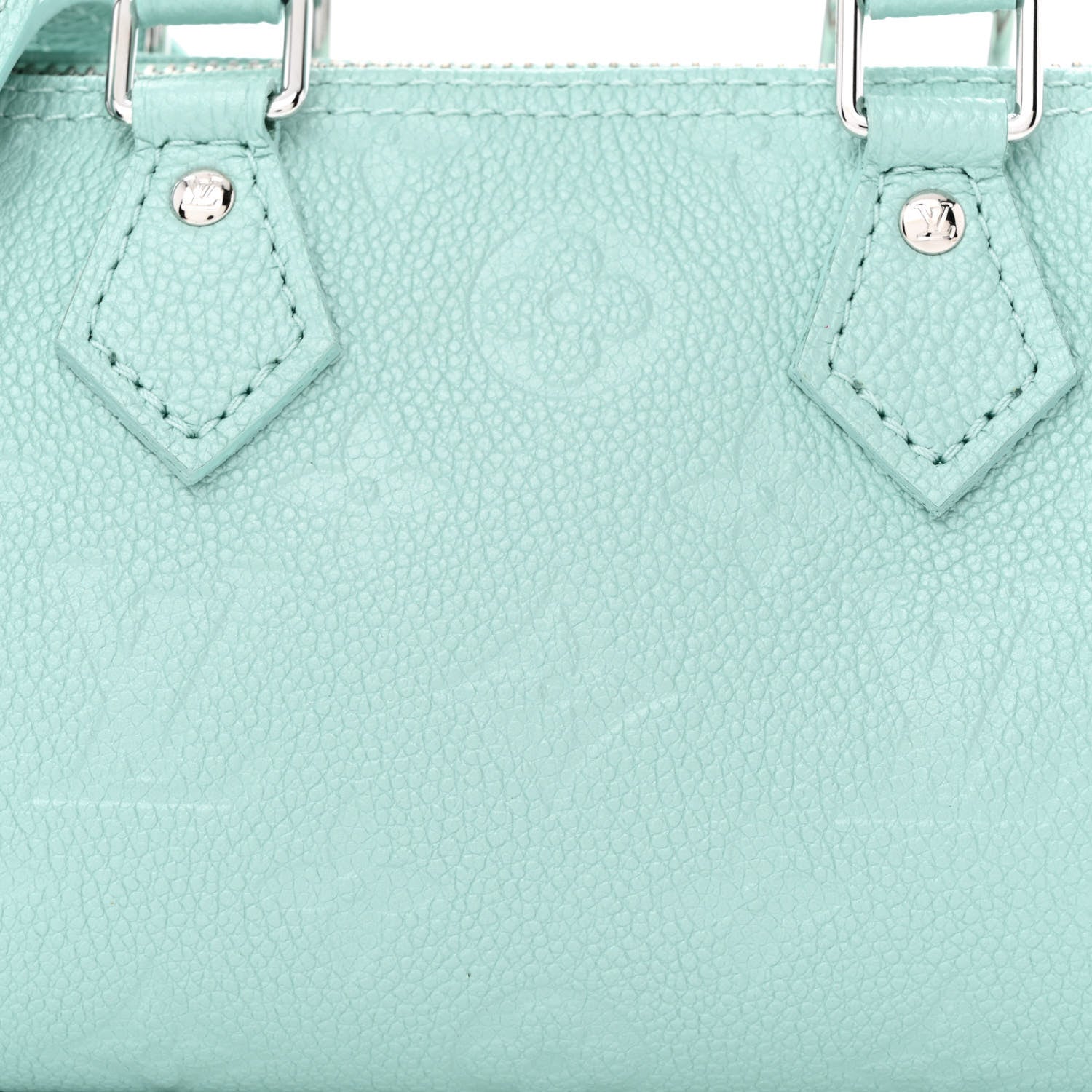 Louis Vuitton Empreinte Monogram Nano Speedy Pearly Lagoon Turquoise 7 of 10