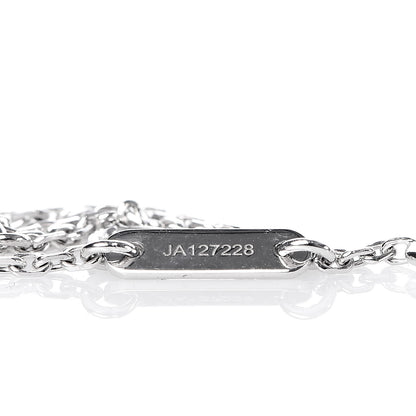 Van Cleef & Arpels 18K White Gold Diamond Mini Frivole Bracelet 6 of 6