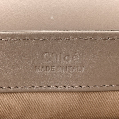 Chloe Shiny Calfskin Suede Mini C Double Carry Motty Grey 6 of 12