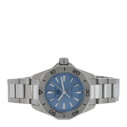 Tag Heuer Stainless Steel 30mm Aquaracer Lady Quartz Watch Blue WBP1415 2 of 5