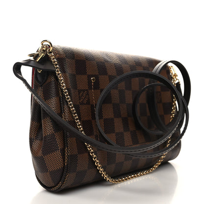 Louis Vuitton Damier Ebene Favorite MM 3 of 12