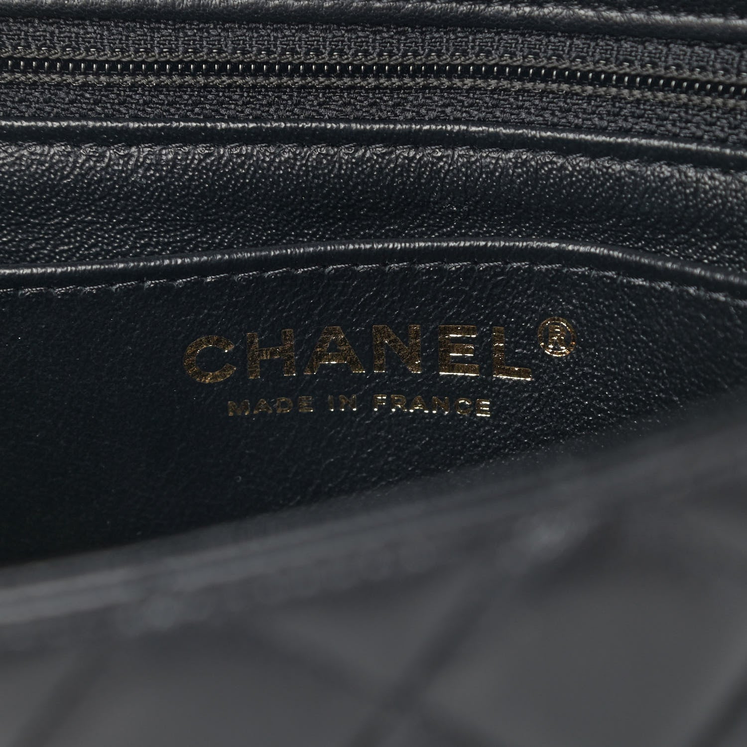 Chanel Lambskin Quilted Mini Coco Charms Rectangular Flap Black 6 of 8