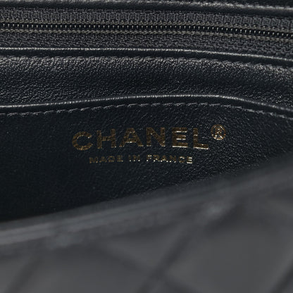 Chanel Lambskin Quilted Mini Coco Charms Rectangular Flap Black 6 of 8