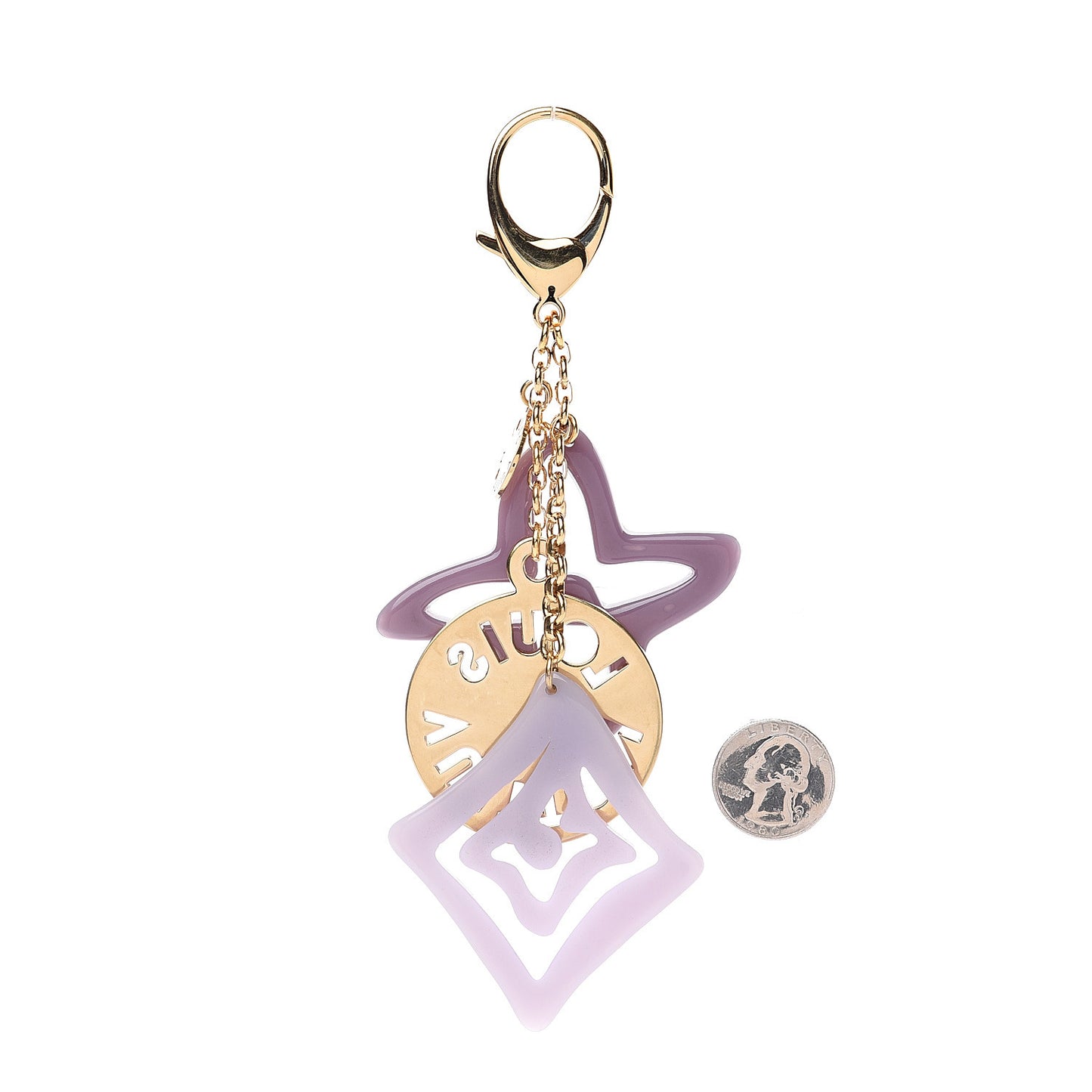 Tahitienne Bag Charm Lilac