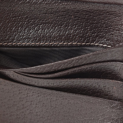 Gucci Monogram D Ring Compact Wallet Dark Brown 7 of 14