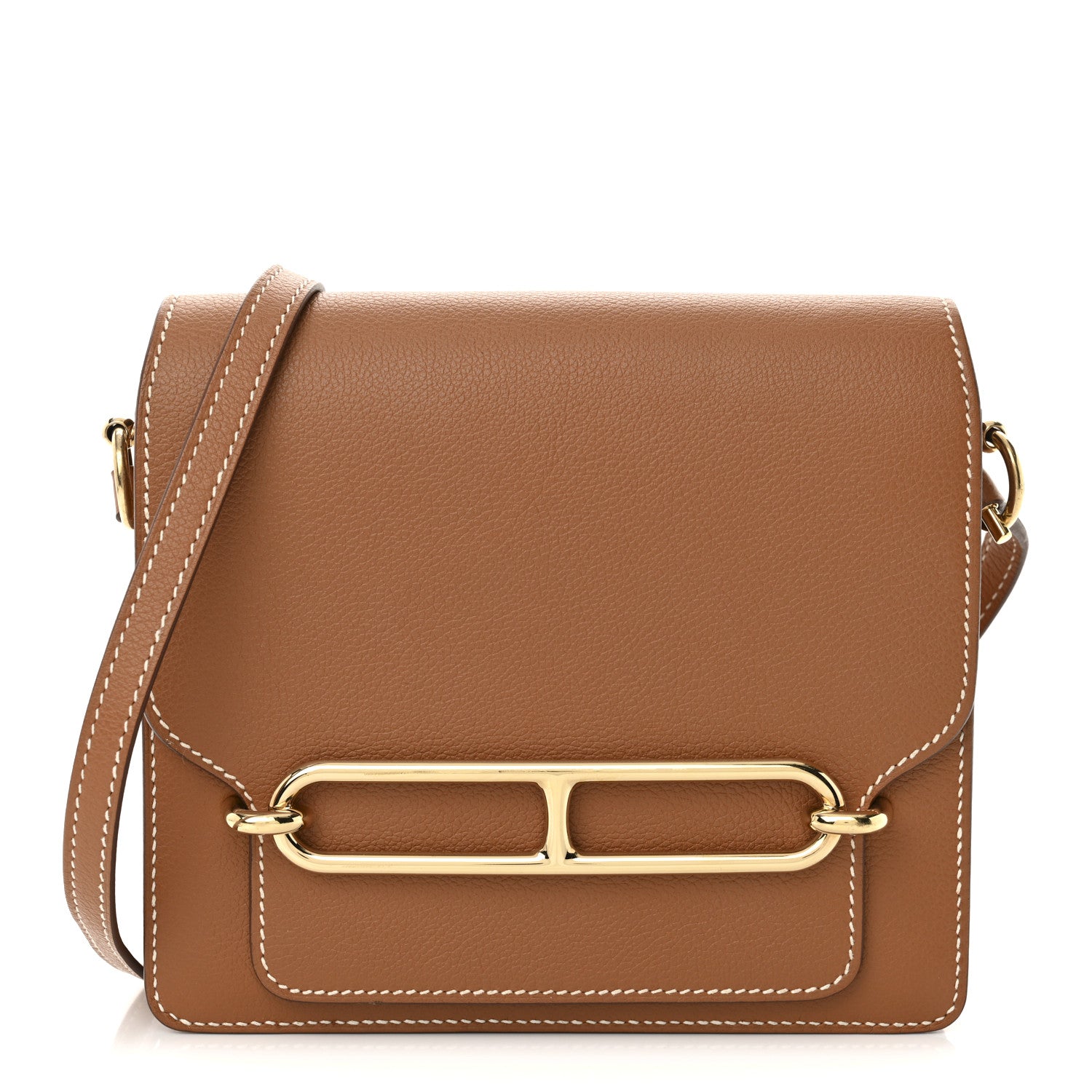 Hermes Evercolor Mini Sac Roulis Gold 1 of 11