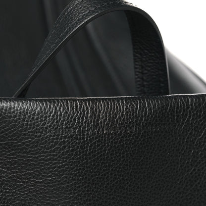Balenciaga Grained Calfskin XL Everyday North South Shoulder Tote Bag Black 6 of 8