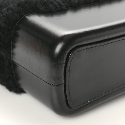 Chanel Shearling Medium Gabrielle Hobo Black 9 of 10